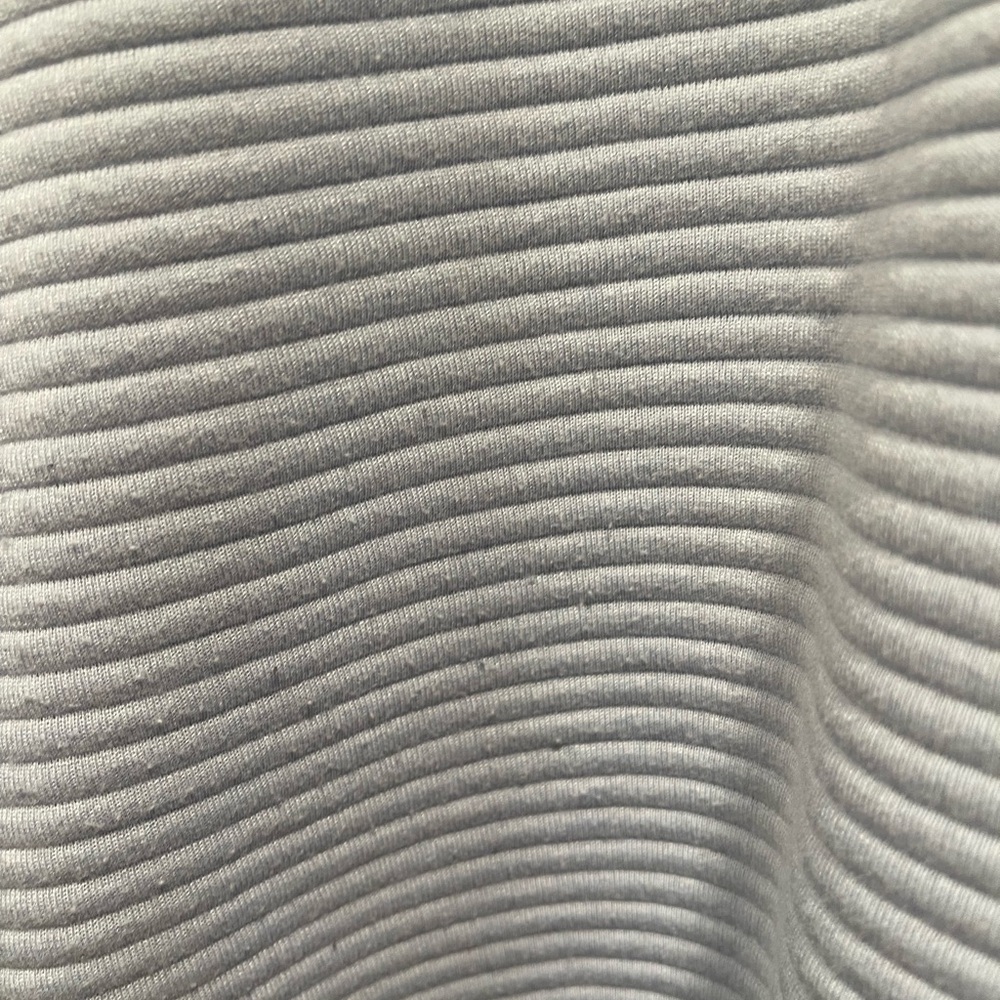 Light Blue Ribbed Hoodie - Picture 2 of 3